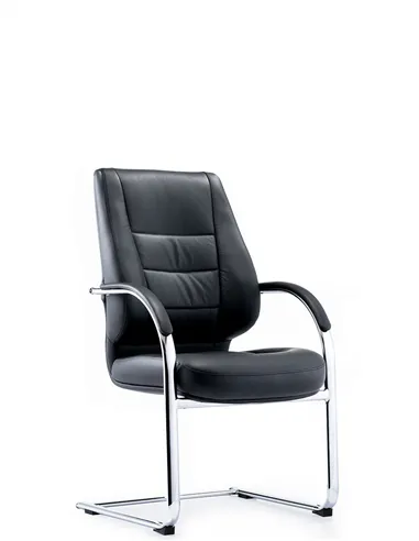 Крісло KRESLALUX A1607 BLACK для керівника, шкіряне
