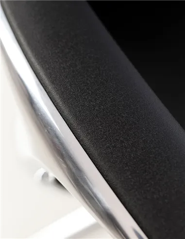 Крісло KRESLALUX 9184 BLACK для керівника, шкіряне