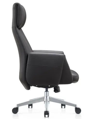 Крісло KRESLALUX A2065 BLACK для керівника, шкіряне