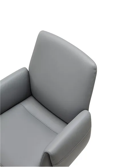 Конференц-кресло KRESLALUX B2065, кожаное