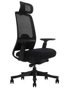 Крісло KRESLALUX V3-BH BLACK, ергономічне