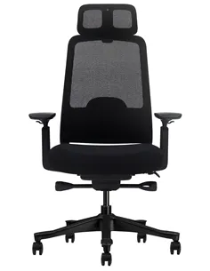 Крісло KRESLALUX V3-BH BLACK, ергономічне 2