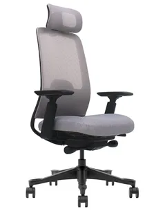 Крісло KRESLALUX V3-BH GREY, ергономічне