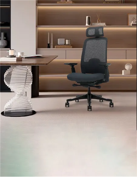 Крісло KRESLALUX V3-BH GREY, ергономічне