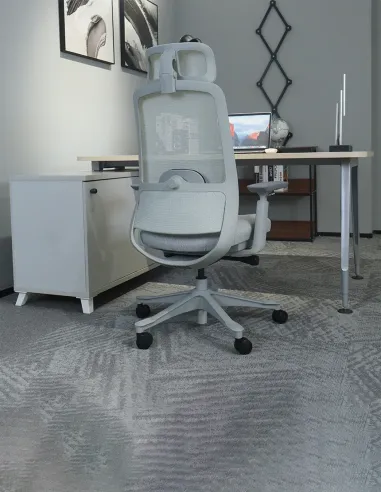 Крісло KRESLALUX V3-GH WHITE, ергономічне