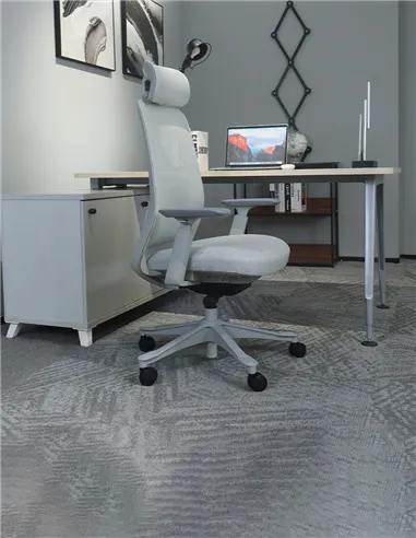Крісло KRESLALUX V3-GH WHITE, ергономічне