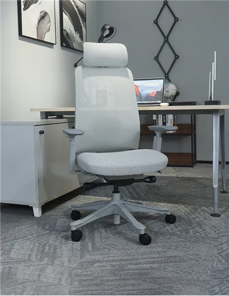 Крісло KRESLALUX V3-GH DARK GREY, ергономічне