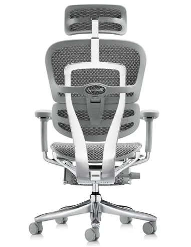 Крісло ERGOHUMAN LUXURY SE (EHSE-AG-HAM-5D-ST-D, сітка W945-24 White), ергономічне