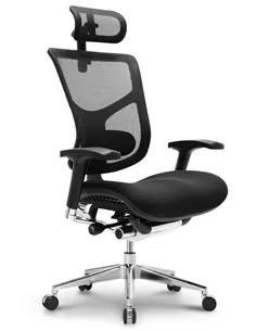 Крісло HOOKAY STAR 2 BLACK (HST2MF01), ергономічне, з тканинним сидінням