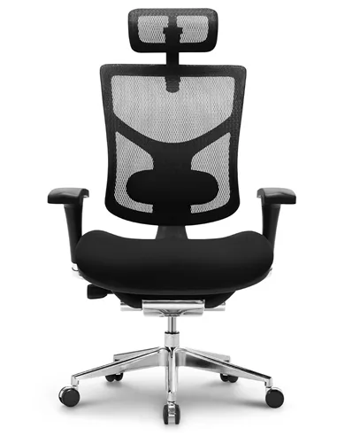 Крісло HOOKAY STAR 2 BLACK (HST2MF01), ергономічне, з тканинним сидінням