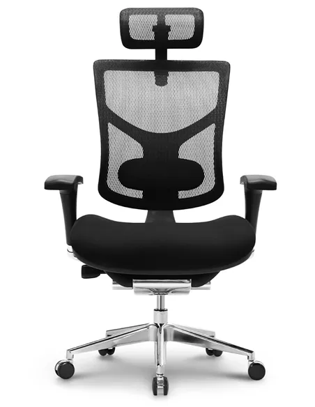Крісло HOOKAY STAR 2 BLACK (HST2MF01), ергономічне, з тканинним сидінням