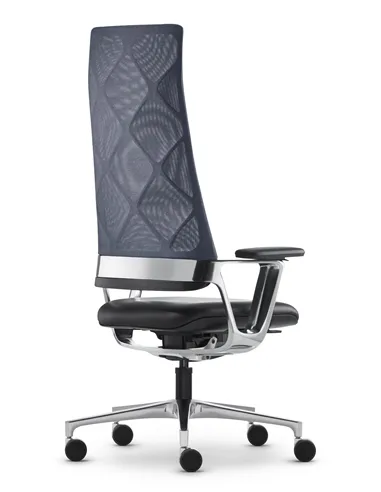 Крісло CONNEX2 для керівника, з сітчастою спинкою