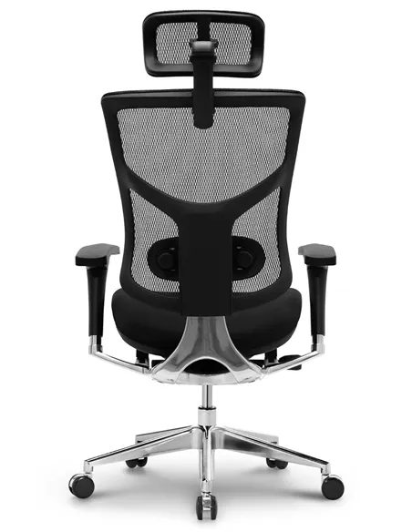Крісло HOOKAY STAR 2 BLACK (HST2MF01), ергономічне, з тканинним сидінням