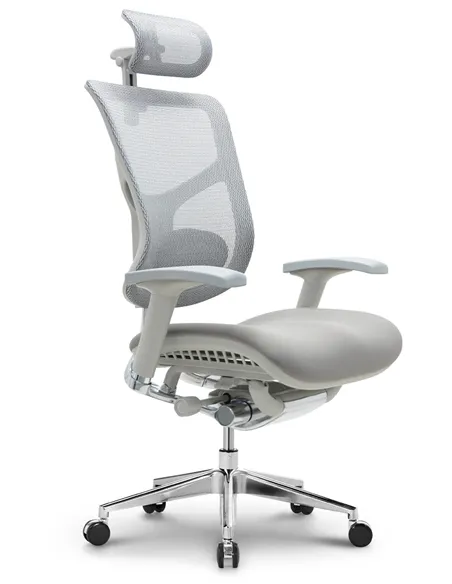 Крісло HOOKAY STAR 2 GREY (HST2MF01-NG), ергономічне, з тканинним сидінням