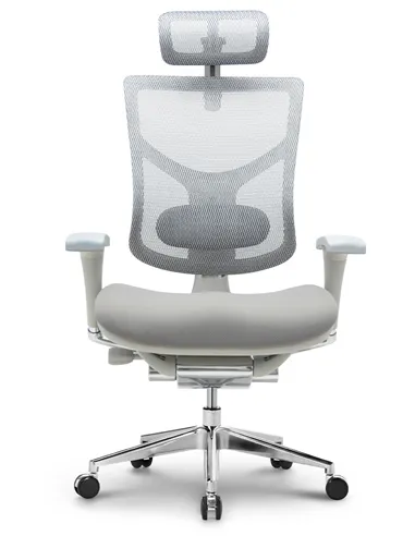 Крісло HOOKAY STAR 2 GREY (HST2MF01-NG), ергономічне, з тканинним сидінням