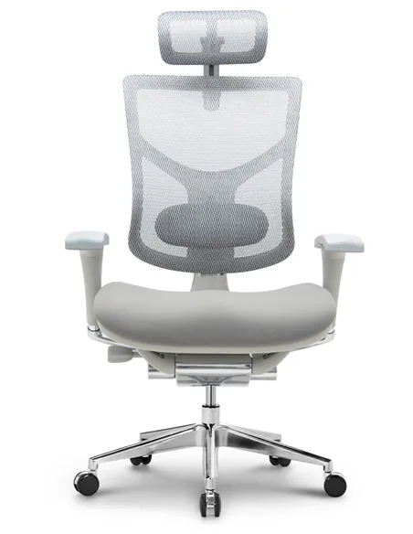 Крісло HOOKAY STAR 2 GREY (HST2MF01-NG), ергономічне, з тканинним сидінням