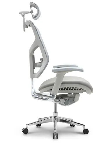 Крісло HOOKAY STAR 2 GREY (HST2MF01-NG), ергономічне, з тканинним сидінням