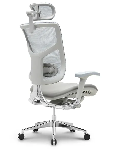 Крісло HOOKAY STAR 2 GREY (HST2MF01-NG), ергономічне, з тканинним сидінням