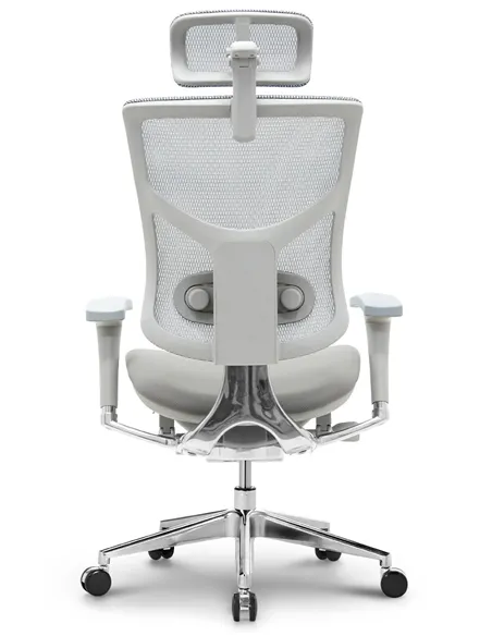 Крісло HOOKAY STAR 2 GREY (HST2MF01-NG), ергономічне, з тканинним сидінням