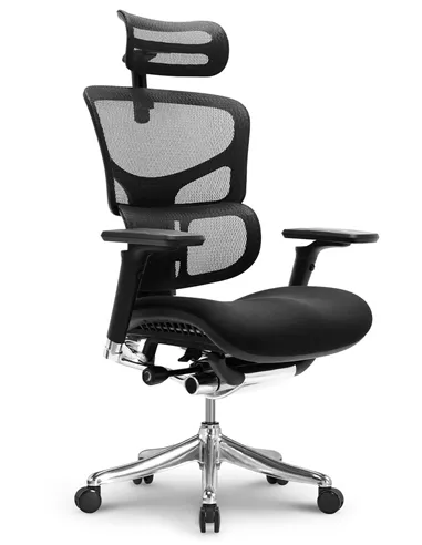 Крісло HOOKAY SAIL 2 BLACK (SA2MF01), ергономічне, із тканинним сидінням