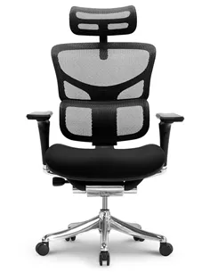 Крісло HOOKAY SAIL 2 BLACK (SA2MF01), ергономічне, із тканинним сидінням 2