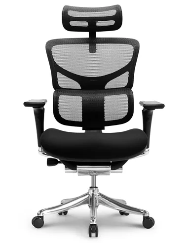 Крісло HOOKAY SAIL 2 BLACK (SA2MF01), ергономічне, із тканинним сидінням