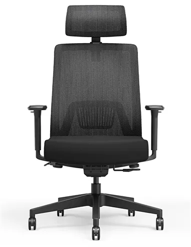 Крісло KRESLALUX TANIT ALL BLACK, ергономічне