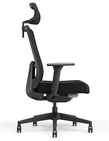 Крісло KRESLALUX TANIT ALL BLACK, ергономічне