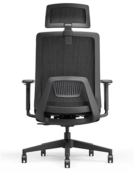 Крісло KRESLALUX TANIT ALL BLACK, ергономічне