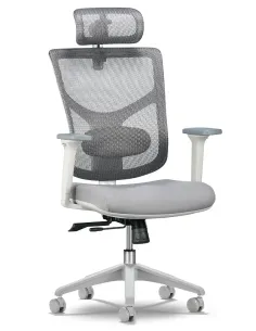 Крісло HOOKAY STAR 2 GREY (STE2-MF01-NG) для оператора, ергономічне
