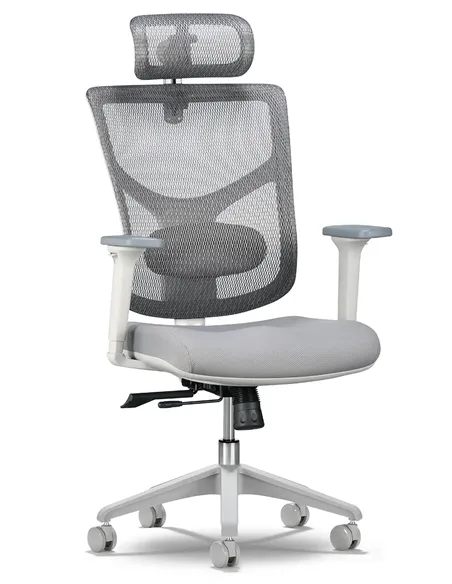 Кресло HOOKAY STAR 2 GREY (STE2-MF01-NG) для оператора, эргономичное