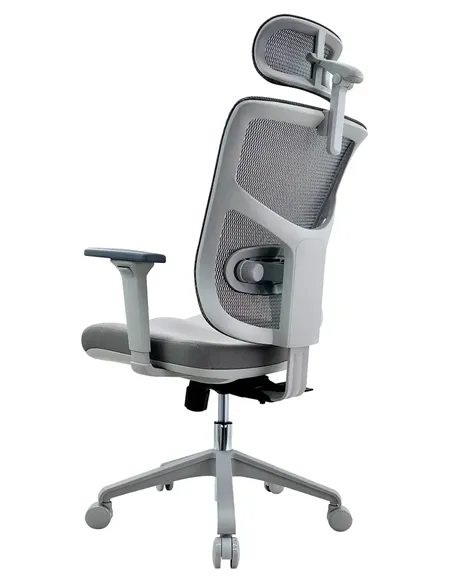 Кресло HOOKAY STAR 2 GREY (STE2-MF01-NG) для оператора, эргономичное