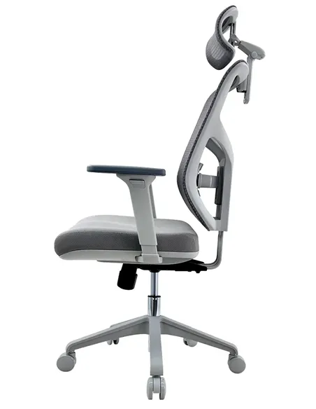 Кресло HOOKAY STAR 2 GREY (STE2-MF01-NG) для оператора, эргономичное