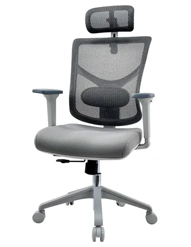 Кресло HOOKAY STAR 2 GREY (STE2-MF01-NG) для оператора, эргономичное