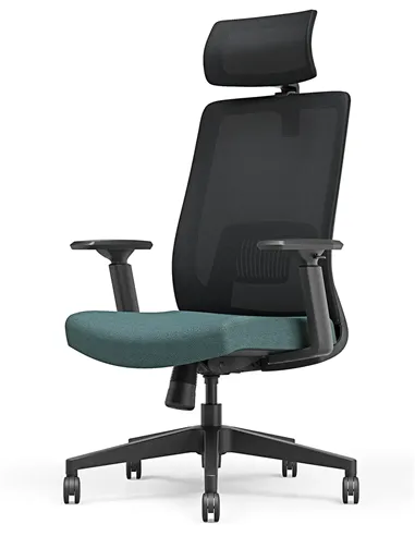 Крісло KRESLALUX TANIT DARK GREY and BLUE, ергономічне