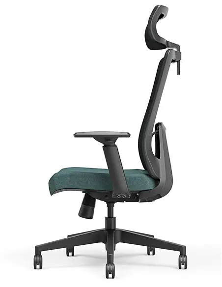 Крісло KRESLALUX TANIT DARK GREY and BLUE, ергономічне