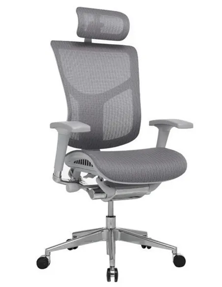 Крісло EXPERT STAR (HSTM01-G) для керівника, ергономічне, колір сірий