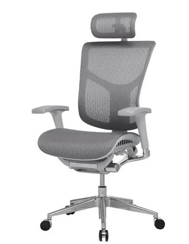 Крісло EXPERT STAR (HSTM01-G) для керівника, ергономічне, колір сірий