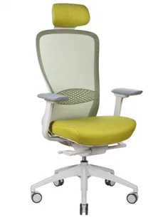 Крісло KRESLALUX IN-POINT (LIGHT GREY + M68002), ергономічне
