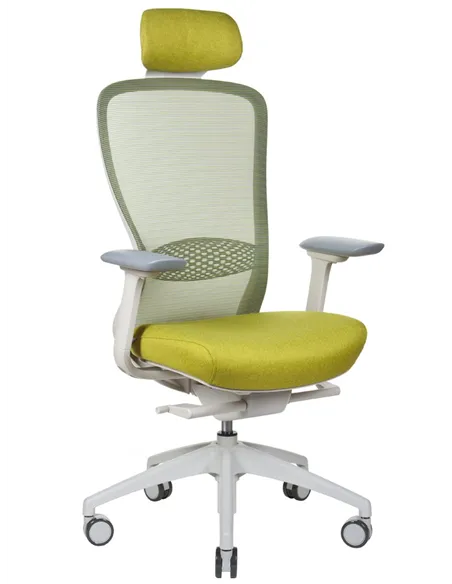 Крісло KRESLALUX IN-POINT (LIGHT GREY + M68002), ергономічне