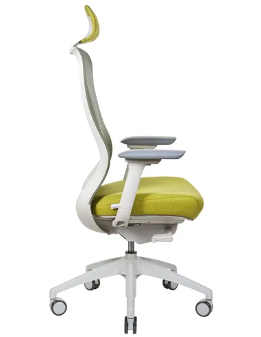 Крісло KRESLALUX IN-POINT (LIGHT GREY + M68002), ергономічне
