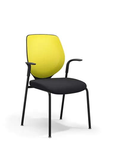Кресло GIROFLEX 353-7004 BLACK, для посетителей