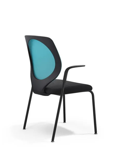 Кресло GIROFLEX 353-7004 BLACK, для посетителей