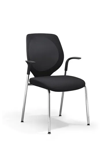 Крісло GIROFLEX 353-7004 CHROME для відвідувачів