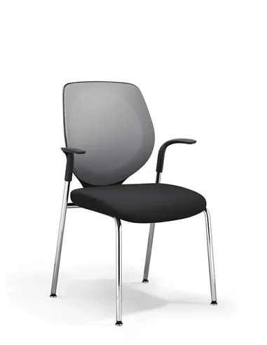 Крісло GIROFLEX 353-7004 CHROME для відвідувачів