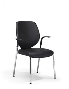 Крісло GIROFLEX 353-7504 CHROME, шкіряне