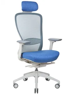 Крісло KRESLALUX IN-POINT (LIGHT GREY + M66009), ергономічне