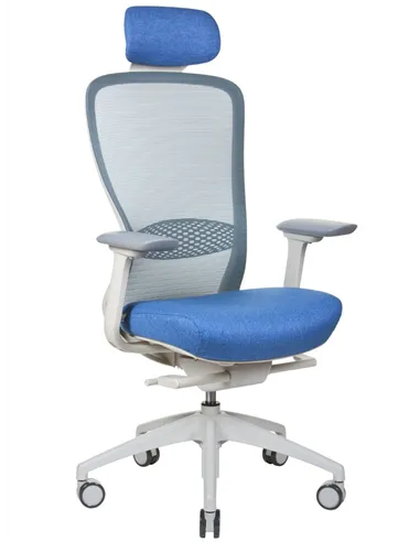 Крісло KRESLALUX IN-POINT (LIGHT GREY + M66009), ергономічне
