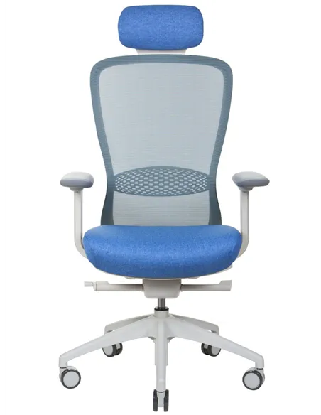 Крісло KRESLALUX IN-POINT (LIGHT GREY + M66009), ергономічне