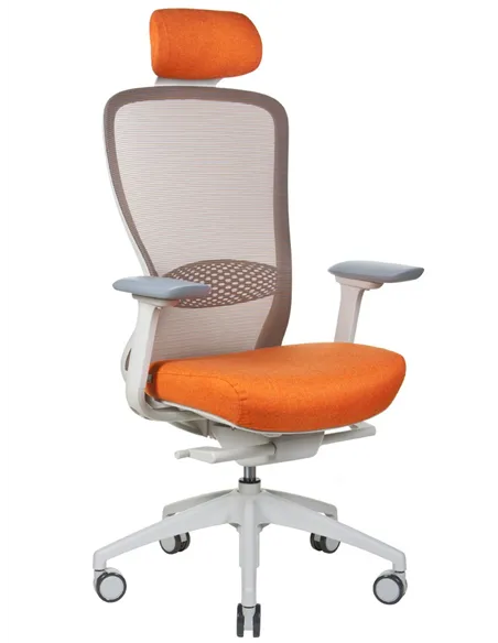 Крісло KRESLALUX IN-POINT (LIGHT GREY + M63013), ергономічне